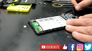 Archos Access 50 Color 3G - Smontaggio e sostituzione connettore ricarica.