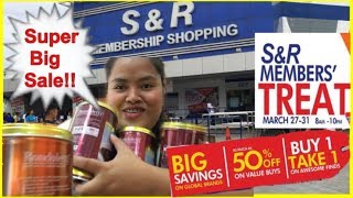 S&R BIG SAVINGS (BUY1TAKE1 & 50%OFF SALE!!!)