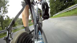 Go Pro Olszany zjazd drugi max. 84.1 km/h (HD)