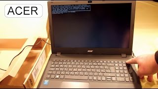 UNBOXING AND FIRST START ACER EXTENSA EX2511