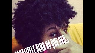 TONALIZANDO O CABELO CRESPO