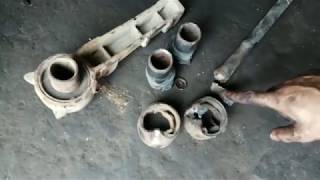 замена сайлентблоков торсиона и торсиона рено 19, кенго, megan