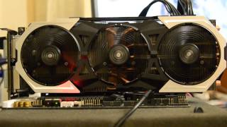 GigaByte G1 GAMING GTX 980Ti GV-N98TG1 GAMING-6GD Noise test