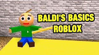Baldi's Basics Obby! | BALDI'S BASICS ROBLOX