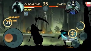 Shadow Fight 2 затмение подземелье титан и мэй архос и фатум