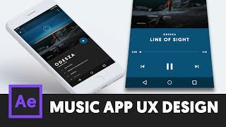 Material Design UI Animation - After Effects Tutorial