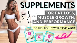 WHAT I TAKE FOR FAT LOSS, MUSCLE GAIN, & more! SIMPLE Supplement Routine
