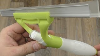 Очиститель стекол / распылитель спрей + щетка ► Посылка из Китая / AliExpress