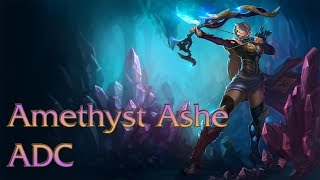 League of Legends - Amethyst Ashe ADC - Full Game Commentary