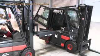 Linde E20/E50 batterychange