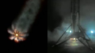 Falcon 9 launches Turksat 5A and Falcon 9 first stage landing