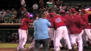 C.J. Cron Walk-Off Grand Slam