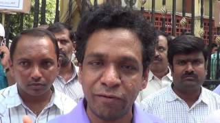 Telangana Private Junior College association protest against Corporate colleges