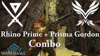 Warframe: Conclave | Rhino Prime + Prisma Gorgon Combo