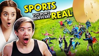 7 Weirdest Sports You Won't Believe Exist | Adults React