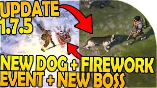 UPDATE 1.7.5 - NEW DOG, FIREWORKS EVENT, NEW CHINESE BOSS - Last Day On Earth Survival 1.7.3 Update