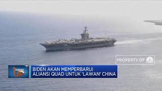 Biden Akan Memperbarui Aliansi Quad Untuk 'Lawan' China