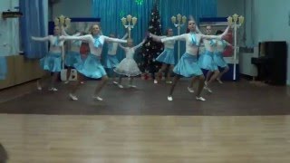 Новогодний Танец "Tinkerbell" - Студия "Спорт Тайм" г. Днепродзержинск