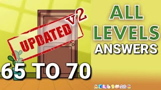 Escape Room Mystery Word Level 65 66 67 68 69 70 Answers Gameplay No Boosters