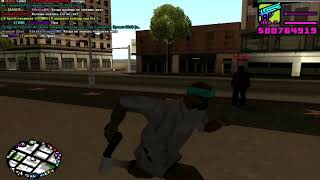Разноцветный, Мигающий Худ Самп - Pulsating HUD Для GTA SAMP