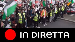 Londra: manifestazione a sostegno della Palestina