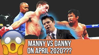 I LOVE to see the FIGHT to happen "Manny PACQUIAO VS Danny Garcia" on April 2020 Ray Flores