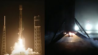 SpaceX Starlink 116 launch and Falcon 9 first stage landing, 22 October 2023