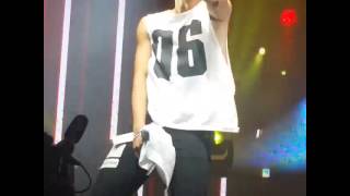 [FANCAM]Jimin Abs BTS in Brazil