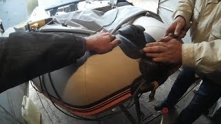 Тюнинг ПВХ Лодки. Монтаж И Демонтаж Узлов. Установка Рым-Утки.