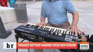 Matthew Kaminski - Atlanta Braves Organist Ready for New Stadium Launch