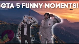 GTA 5 Funny Moments - Peaches Get Out!