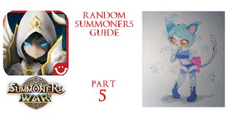 Summoners war: Гайд на рандомного монстра 3-5* и "семейство" (Martian Cat/Боевая Кошка) - 5 выпуск ✔