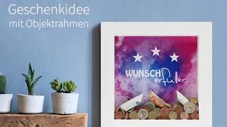 Geldgeschenk mit Objektrahmen H975