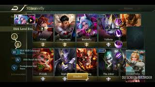 EVOLUTION LEVEL 5!!! BUTTERFLY TECHNOBLADE REVIEW + EVO - Arena Of Valor Indonesia