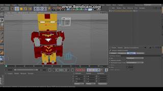 Как делать майнкраф арт Cinema 4D ll  Видео урок + СЛИВ РИГА(Железный человек)