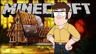 Строим большую Хижину Mystery Shack  из Гравити Фоллз в Minecraft