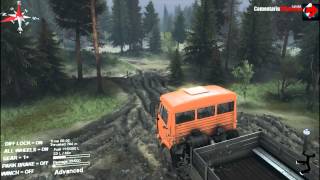 Spin Tires Gameplay PC/HD 7750 (Comentariu In Romana )2016 [S-a rasturnat caruta cu lemne]
