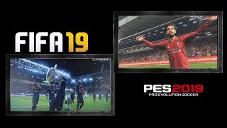 FIFA 19 vs PES 2019 Trailer (¿cual es mejor?)