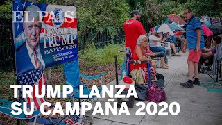 Donald Trump lanza su campaña para la reelección