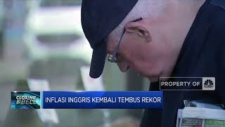 Inflasi Inggris Kembali Tembus Rekor