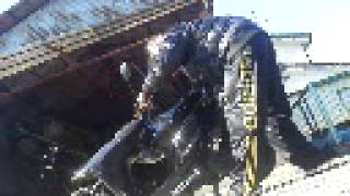 YAMAHA リモコンjogZRエボリューション 事故車 インプレ 2