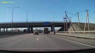 Авария развязка на М4