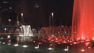 Семь Красавиц 001. Музыкальный фонтан в Баку. The Story Unfolds - Jingle Punks.