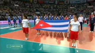 Cuba vs Brazil - Volleyball Men World Championship 2010 Final clip2