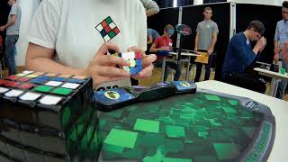 First official blindfolded success @ Monnem City Cubing 2019