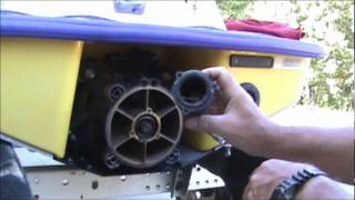 1995 SeaDoo XP Part 1 Pump Removal