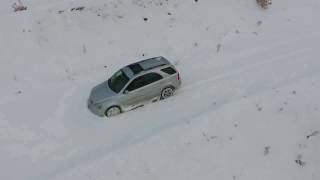 Afyon frig vadisi kia sorento snow kar test