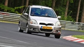 Toyota Yaris 1.5 T-Sport at the Nürburgring 3.8.2014 lap 2