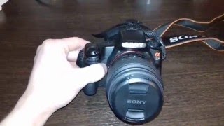 Обзор на Цифровый фотоаппарат Sony Alpha SLT-A37