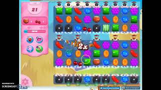 Candy Crush Level 738 Audio Talkthrough, 1 Star 0 Boosters